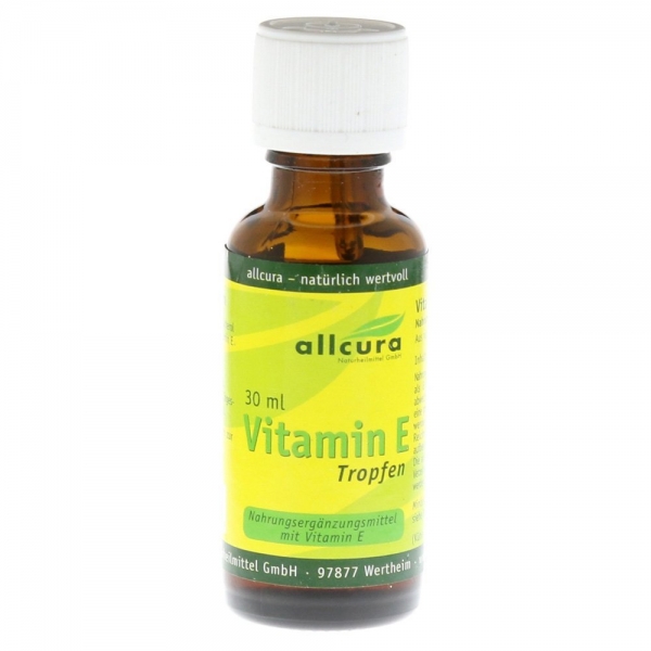 Vitamin E Tropfen 30 ml Allcura